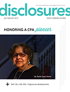 July/August 2019 Disclosures Cover