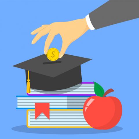 Putting money into college