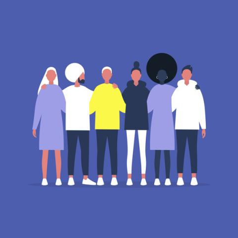 Diverse people