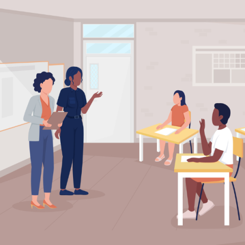 classroom visit
