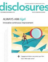 November/December 2019 Disclosures Magazine for Virginia CPAs