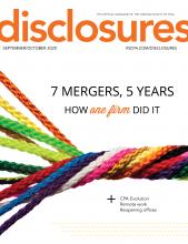 September/October 2020 Disclosures Cover
