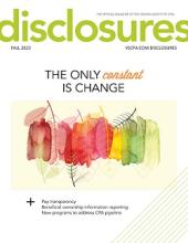 Fall Disclosures