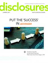 Summer 2021 Disclosures Cover