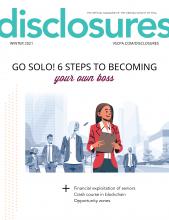 Winter 2021 Disclosures Cover